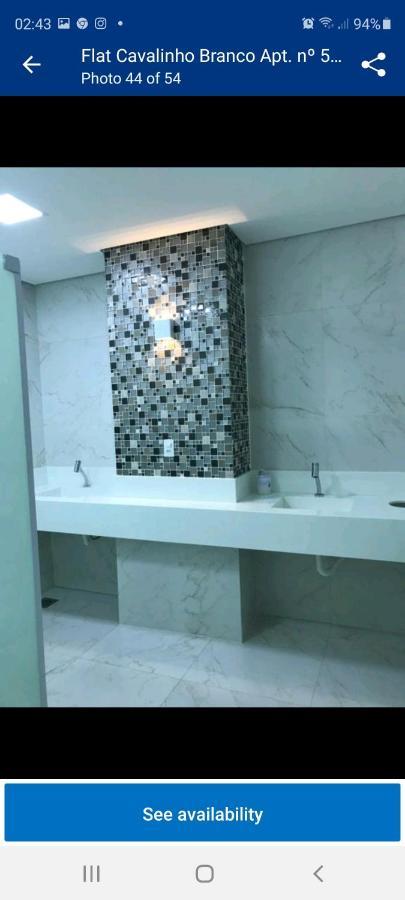 Flat No Hotel Cavalinho Branco อากวัสจิลิงดอยา ภายนอก รูปภาพ